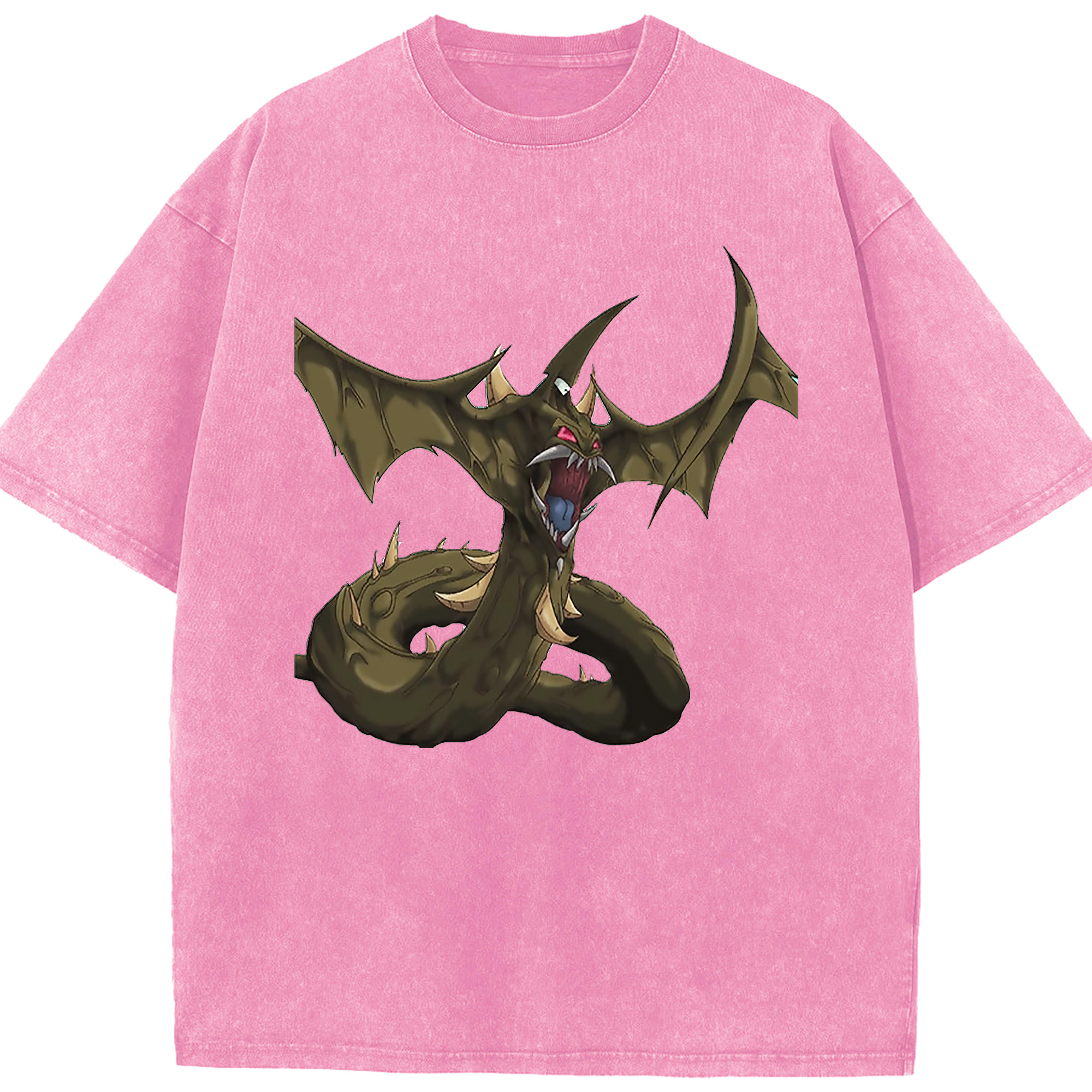 （画像用） 遊☆戯☆王 Yu-Gi-Oh! 綿100% ヴィンテージ風 半袖Tシャツ（フロントプリント）